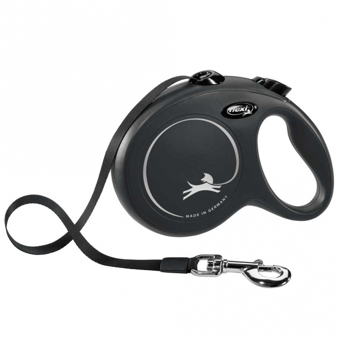 FLEXI Rollleine New CLASSIC Gurt - 5m