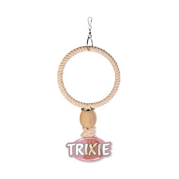 Trixie Baumwollring mit Holzkugel - 19