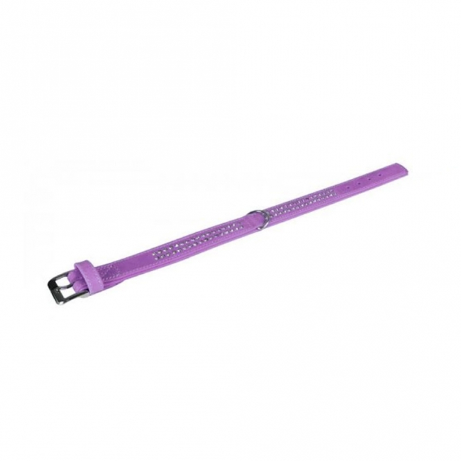 Karlie Buffalo Strass-Halsband - Violett - 2-reihig