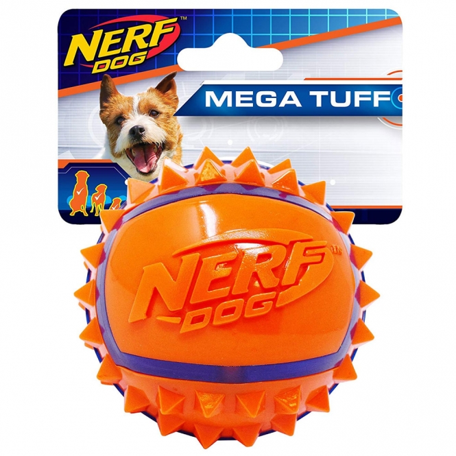 NERF DOG Mega Tuff TPR Spike Ball - 6